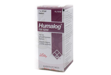 HUMALOG 100 IU/ML 10 ML SOLUSYON ICEREN FLAKON